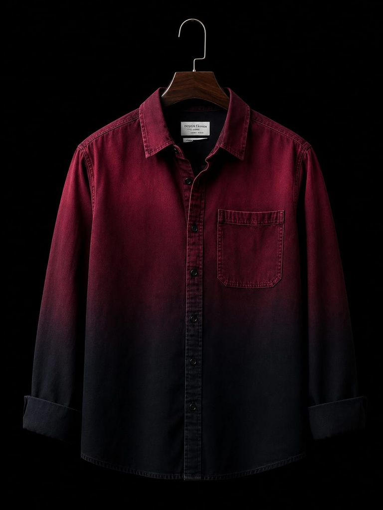 premium red shade shirt for men
